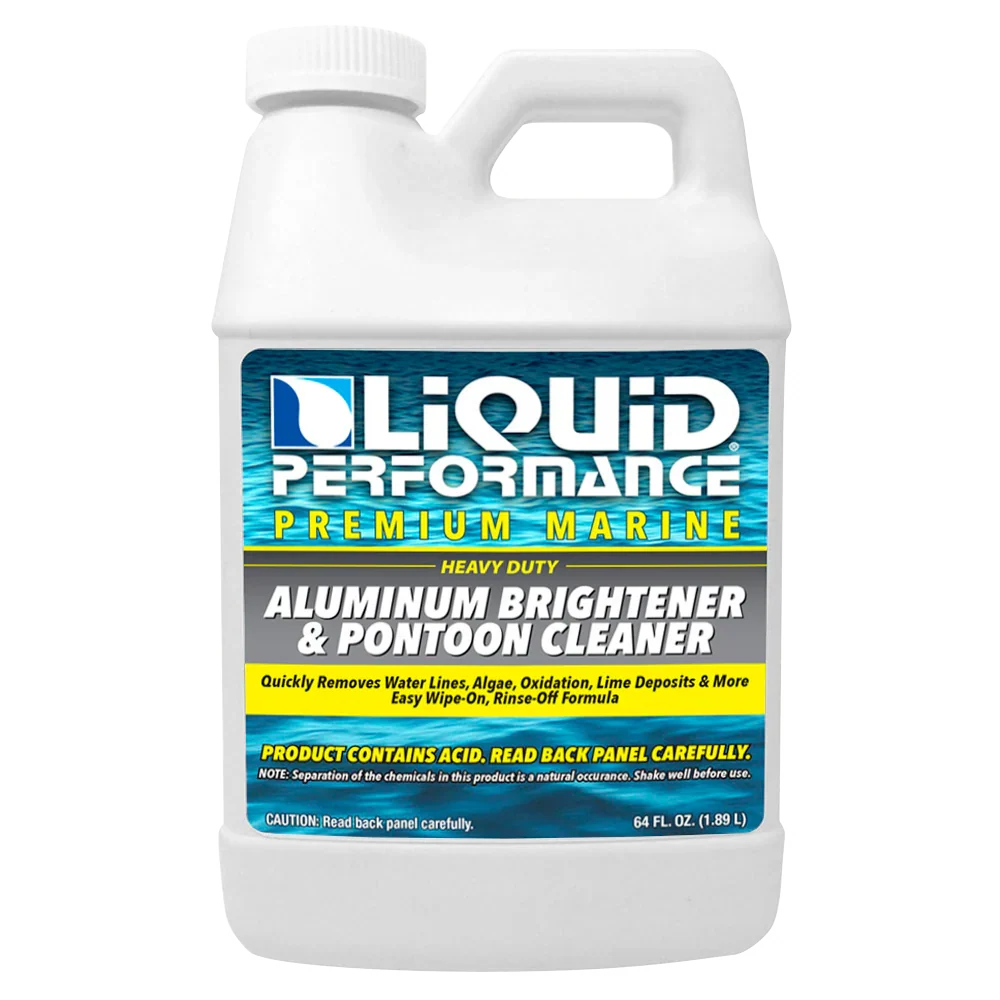 Premium Marine Aluminum Brightener & Pontoon Cleaner - Cleaner & Degreaser