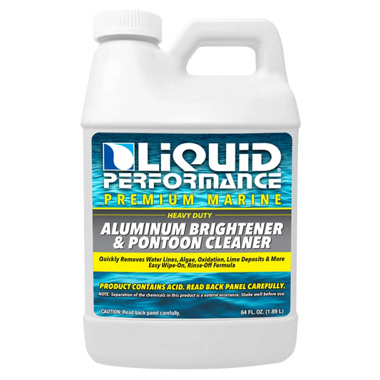 Premium Marine Aluminum Brightener & Pontoon Cleaner - Cleaner & Degreaser